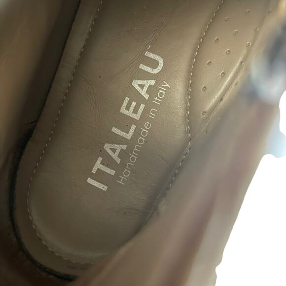 Italeau Miralda Brown Suede Ankle Booties - Picture 6 of 10